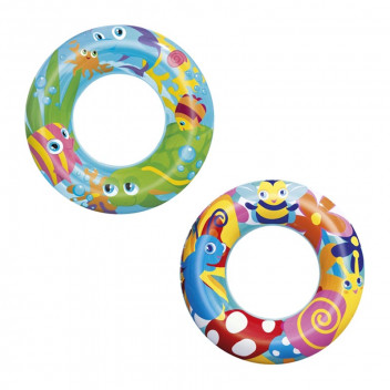 BESTWAY DESIGNER SWIM RING 56CM
