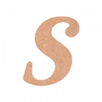 FLAMENCO S WOODEN ALPHABET 10CM