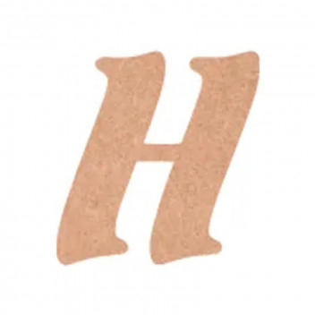 FLAMENCO H WOODEN ALPHABET 10CM