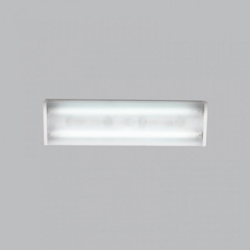 BRIGHT STAR WHITE FLUSH LED LINEAR LIGHT SLIM PLASTIC COVER