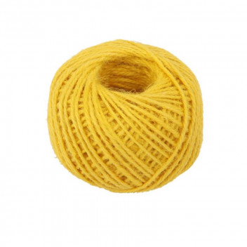 YELLOW JUTE TWINE 20M