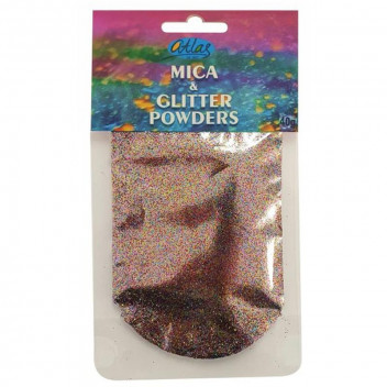 ATLAS RESIN MICA AND GLITTER MULTI COLOUR POWDERS 40G
