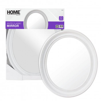 HOMEQUIP WHITE CLASSIC MIRROR