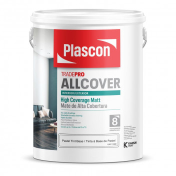 BASEPAINT PVA MATT PASTEL ALL COVER 5L PLASCON  UAC001000-0005