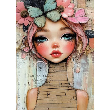 MISS DAISY DECOUPAGE A4