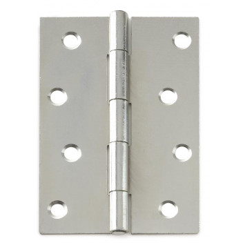 BOLTFIX HINGE BUTT ZINC PLATED 100MM SAMSON.