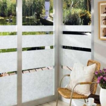 TRANSPARENT SANDBLAST SELF ADHESIVE WALLPAPER 0.45X2M