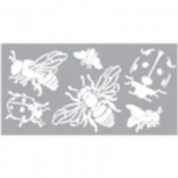 BEE AND BUGS STENCIL