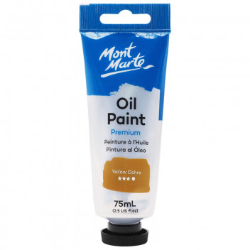 OIL CRAFT YELLOW OCHRE PAINT 75ML TUBE
