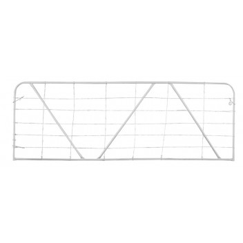 WIDE PATTERN HEAVY DUTY FARM GATE 43X2MM 3600X1200MM