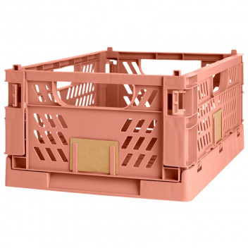 BOX STORAGE FOLDABLE CLAY BROWN