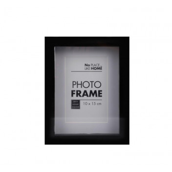 PHOTO FRAME SHADOW BOX  BLACK 10X15CM