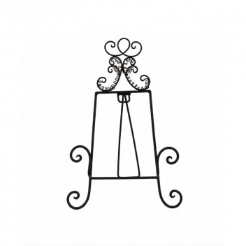 METAL PLATES/BOOKS STAND 26X44CM