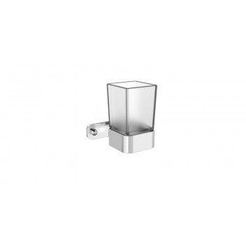 HOLDER TUMBLER TOOTHBRUSH ONYX SILVER