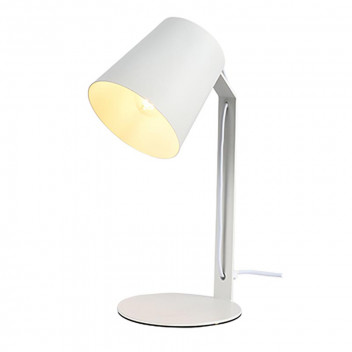 EUROLUX DESK LAMP WHITE 40W E27