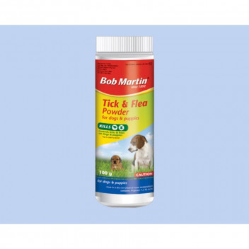 MARTIN TICK AND FLEA DOG POWDER 100G