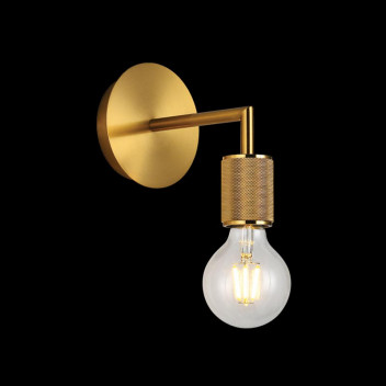 K LIGHT TRENDS GOLD E27 WALL LIGHT
