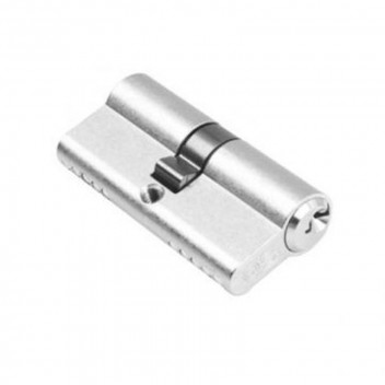 QS SATIN NICKEL DOUBLE 3KEY CYLINDER 66MM