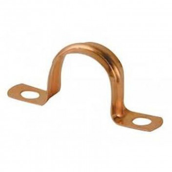 SADDLE COPPER TUBE STRAP 15MM