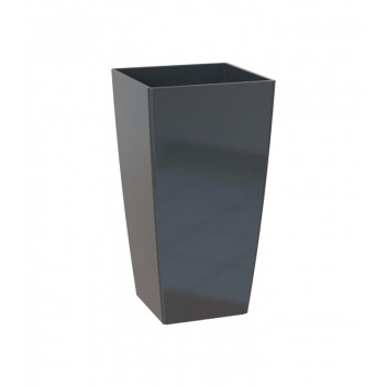 ARTEVASI PISA ANTHRACITE PLASTIC POT 40CM