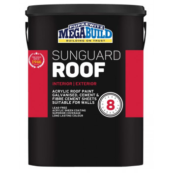 MEGAPAINT GREEN SUNGUARD 8 YEAR ROOF PAINT 5L