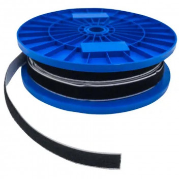 VELCRO SELF ADHESIVE BLACK HOOK 20MMX40M