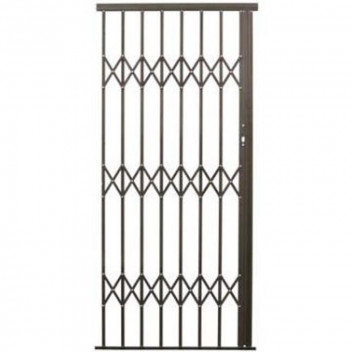 ALUGLIDE WHITE EXPANDING SECURITY GATE 1950-2150MMX2.2M