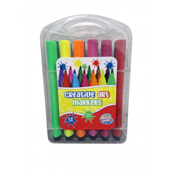 CRAFT COLOUR MARKER 12PIECE