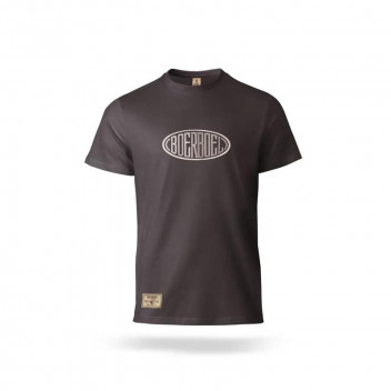 CHARCOAL METALLIC PUFF MENS T-SHIRT XLARGE