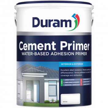 DURAM CEMENT PRIMER WHITE 5LT