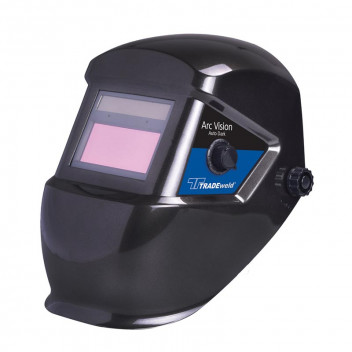 TRADEWELD AUTO DARK ADJUSTABLE WELDING HELMET