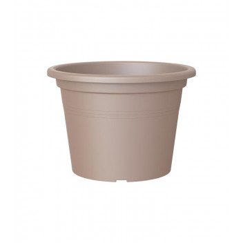 ARTEVASI CILINDRO TAUPE PLASTIC POT 20CM
