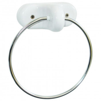 LECOCO WHITE TOWEL RING