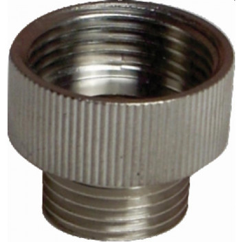 CHROME PLATED BRASS REDUCING BUSH 3/4X15MM