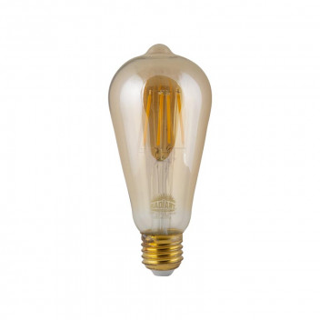 EUROLUX LED FILAMENT BULB AMBER E27 ST64 4W 2800K