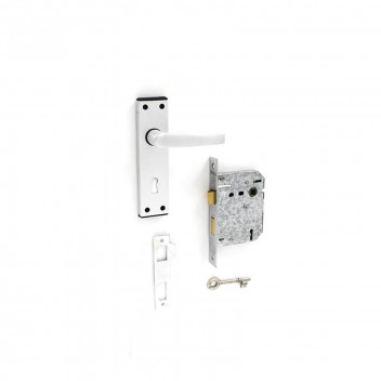 ALUMINIUM 2 LEVER LOCKSET