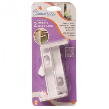 LOCKS DOUBLE ADHESIVE 2PP F147 DREAMBABY
