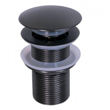 BLUTIDE UNSLOTTED WASTE BASIN GUNMETAL 32MM.