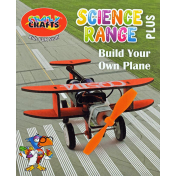 SCIENCE BUILD YOUR OWN ELECTRO PLANE CRAFT KIT-ALL COMPONENTS INCLUDED