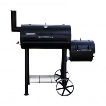 DELTA GRILL AND SMOKER WITH CHIMNEY