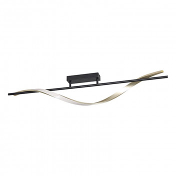 EUROLUX CEILING LIGHT CONAPRATO BLACK