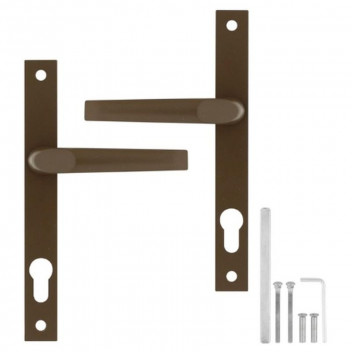HANDLE DOOR 225788P SLIMLINE ALUMINIUM BRONZE