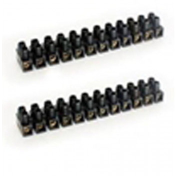 BLACK TERMINAL BLOCK 15AMP