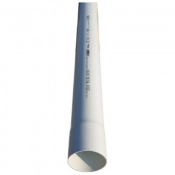 GUTTER DOWNPIPE PVC SOCKETED ROUND 3M MARLEY.
