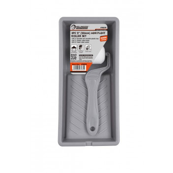 SET ROLLER FOAM PAINT & TRAY 70279 50MM ROLLINGDOG