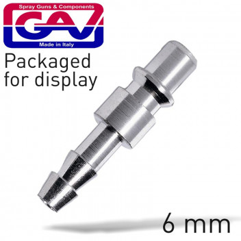 GAV QUICK COUPLER INSERTS ARO 6MM 2 PACKAGED