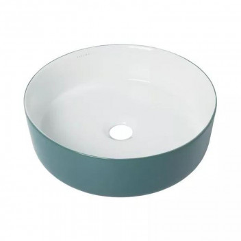BIJIOU PICTO BLUE SENSEULLE FREESTANDING BASIN 360X360X120MM