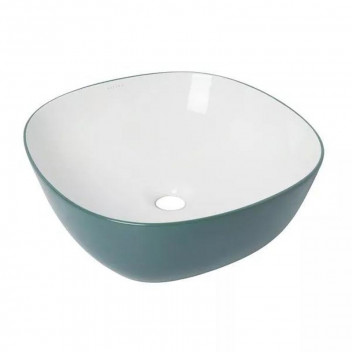 BIJIOU PICTO BLUE EVOQUE FREESTANDING BASIN 400X400X150MM