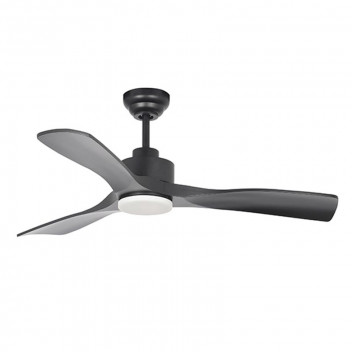 RADIANT RIFT BLACK MOTOR CEILING FAN