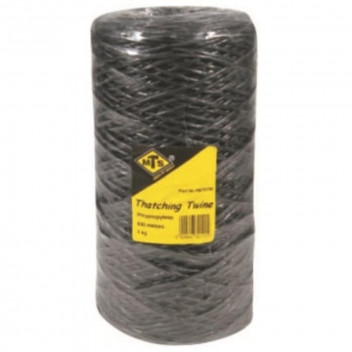 MATUS   THATCHING TWINE ROPE   POLYPROPYLENE  BLACK 1KG 600M.
